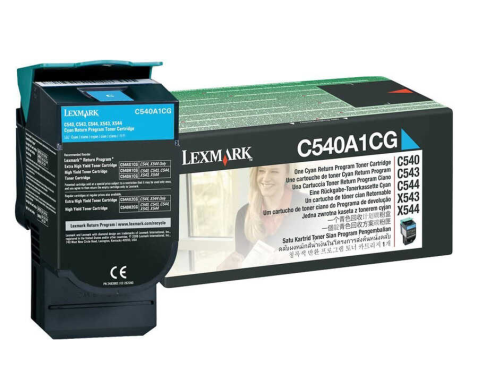 Lexmark C540A1CG - Mavi Toner